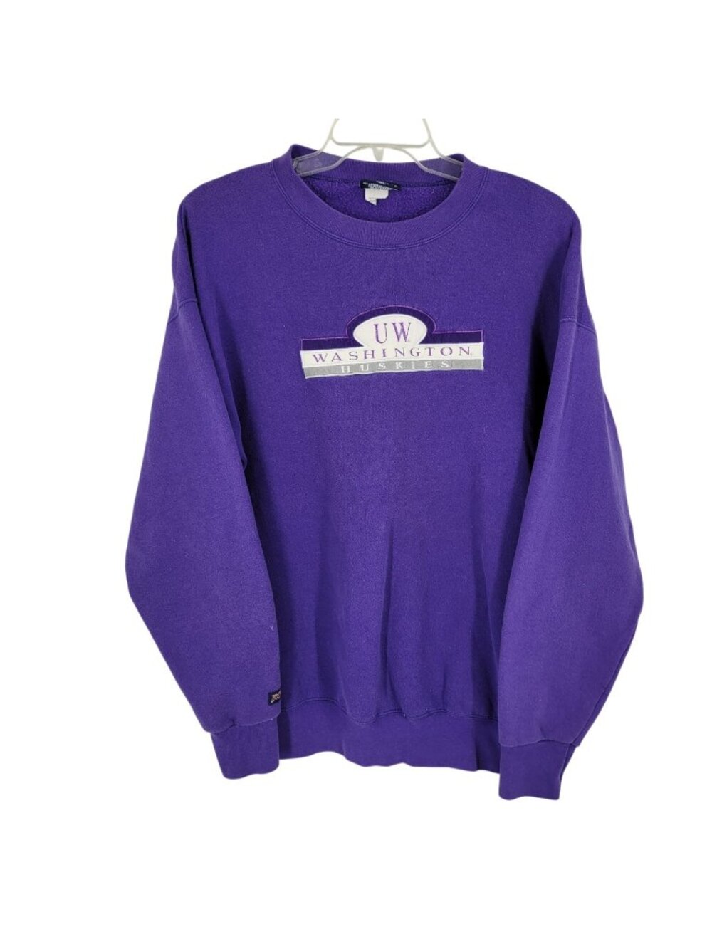 VTG jansport UW washington huskies purple sweater size XL